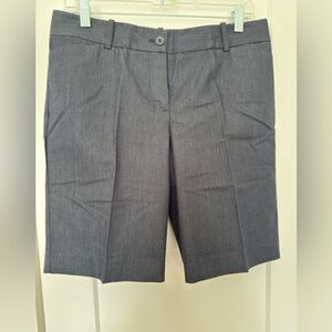 Talbots Women's Dark Denim Look Shorts